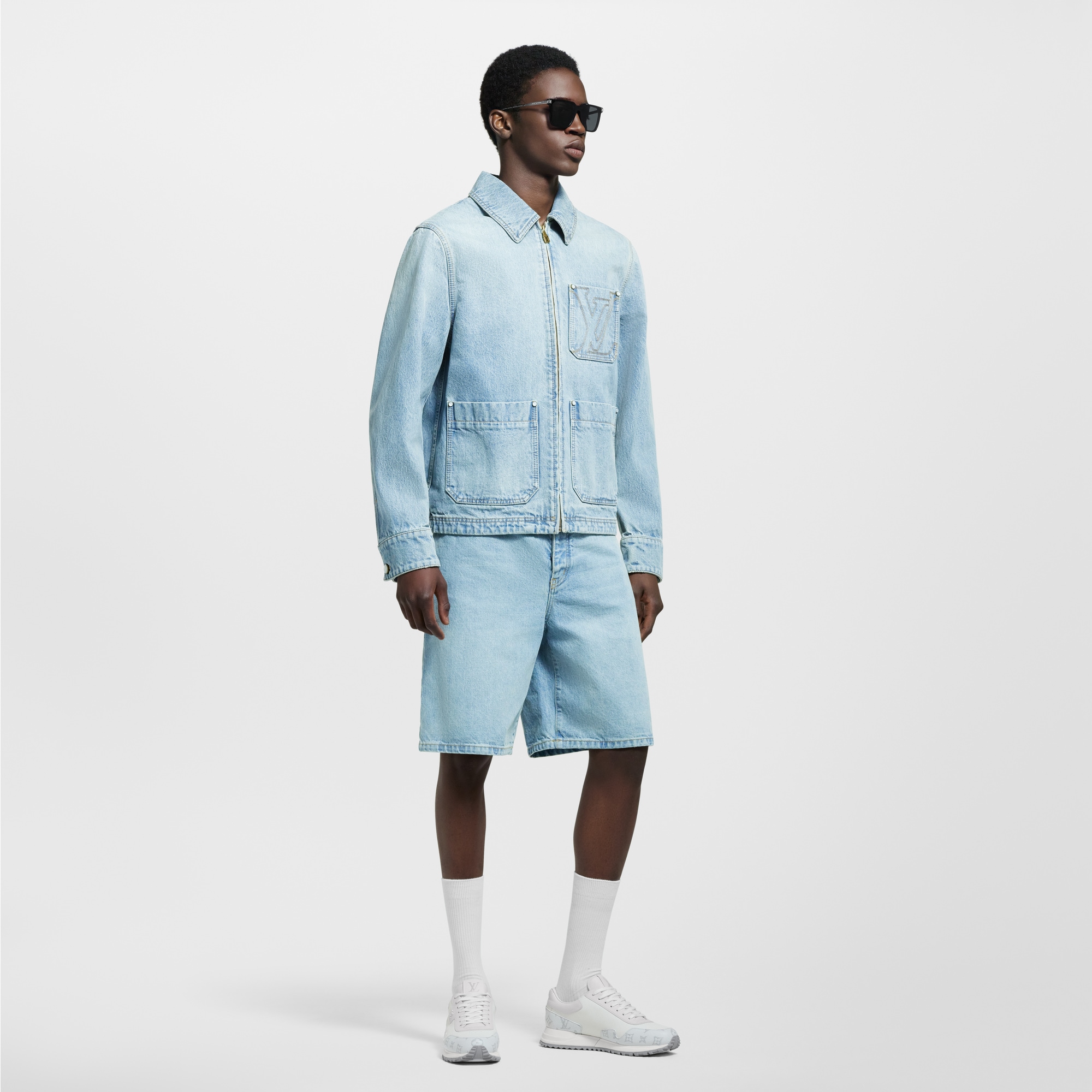 Workwear LV Denim Jacket - Ready-to-Wear | LOUIS VUITTON